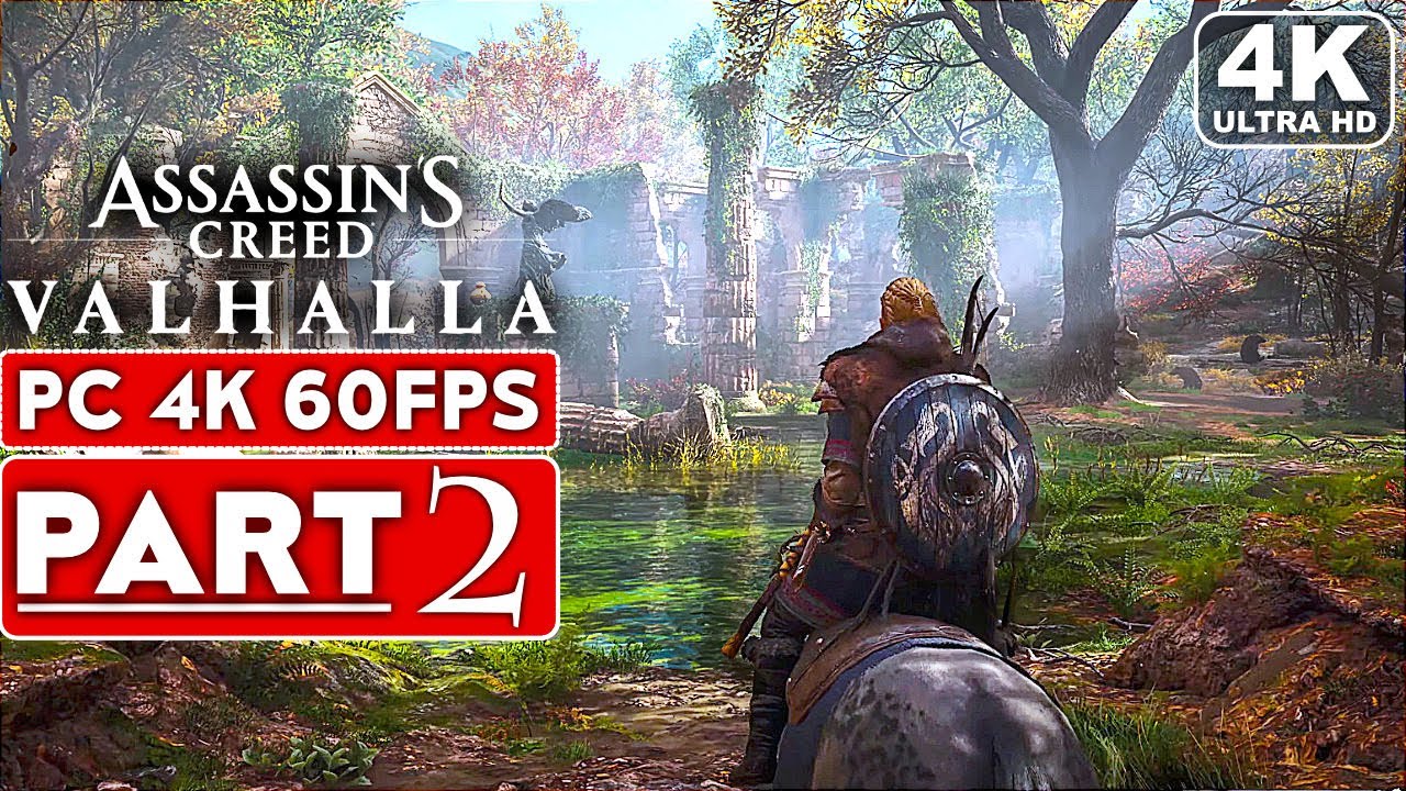 ASSASSIN'S CREED VALHALLA Gameplay Walkthrough Part 1 [4K 60FPS PC] - No  Commentary 